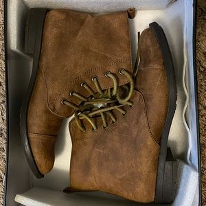 Brown Ankle Boots | Slightly Worn